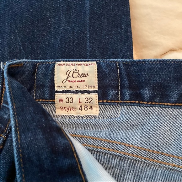 J Crew 484 Extra Slim Stretch Jeans 33X32 - Picture 6 of 10